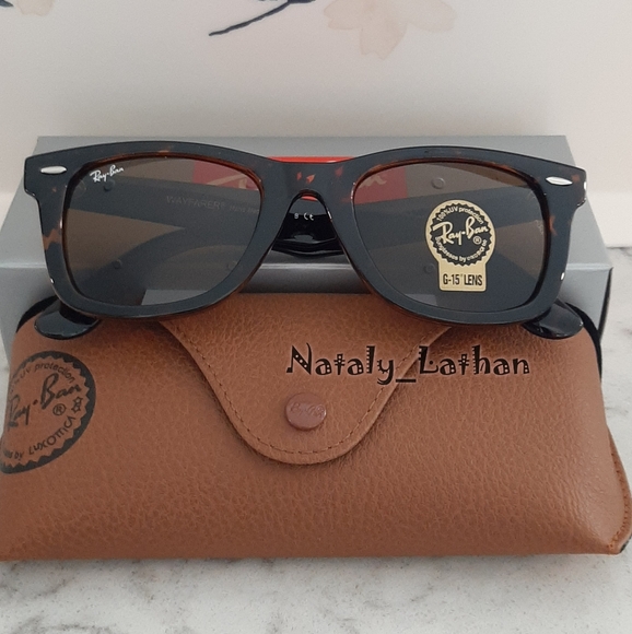 Ray-Ban (Store Display) Wayfarer Brown Tortoise RB2140 - Picture 3 of 12
